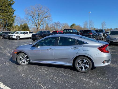 Lunar Silver Metallic 2020 Honda Civic LX