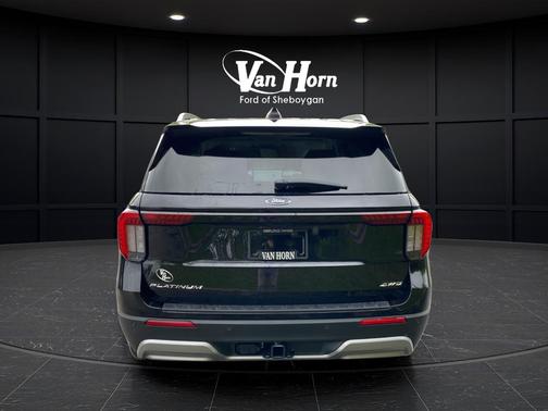 AGATE BLACK METALLIC 2026 Ford Explorer Platinum