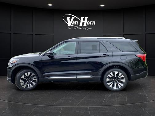 AGATE BLACK METALLIC 2026 Ford Explorer Platinum