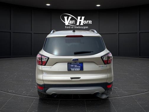 WHITE GOLD METALLIC 2017 Ford Escape Titanium