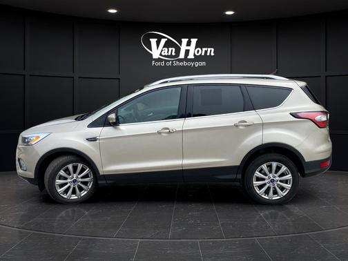 WHITE GOLD METALLIC 2017 Ford Escape Titanium