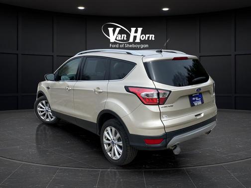 WHITE GOLD METALLIC 2017 Ford Escape Titanium
