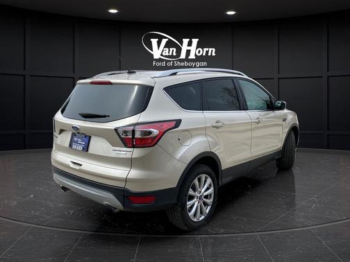 WHITE GOLD METALLIC 2017 Ford Escape Titanium