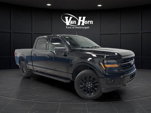 AGATE BLACK METALLIC 2025 Ford F-150 XLT