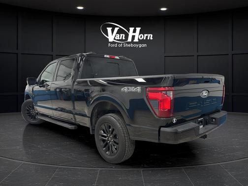 AGATE BLACK METALLIC 2025 Ford F-150 XLT