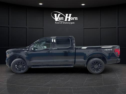 AGATE BLACK METALLIC 2025 Ford F-150 XLT