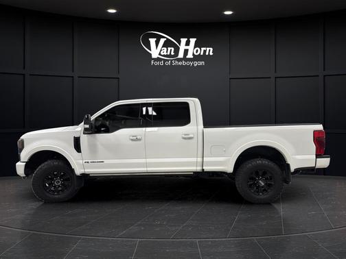 Star White Metallic Tri-Coat 2022 Ford F-350 Lariat