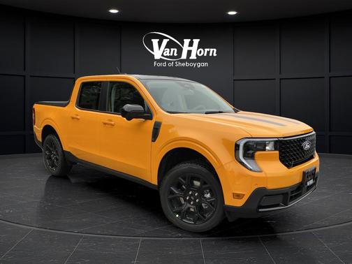 Orange Fury Metallic Tri-Coat 2026 Ford Maverick Lariat