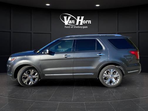 Magnetic Metallic 2018 Ford Explorer Platinum