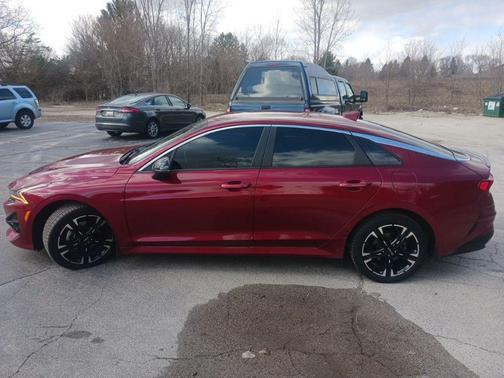 Passion Red 2022 Kia K5 GT-Line