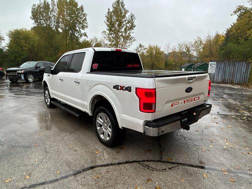 White Platinum Metallic Tri-Coat 2019 Ford F-150 Lariat