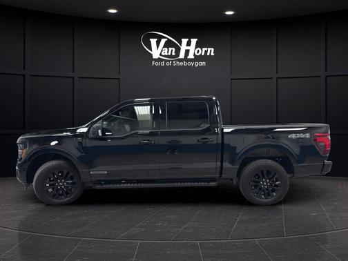AGATE BLACK METALLIC 2024 Ford F-150 XLT