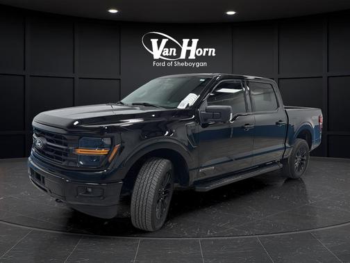 AGATE BLACK METALLIC 2024 Ford F-150 XLT