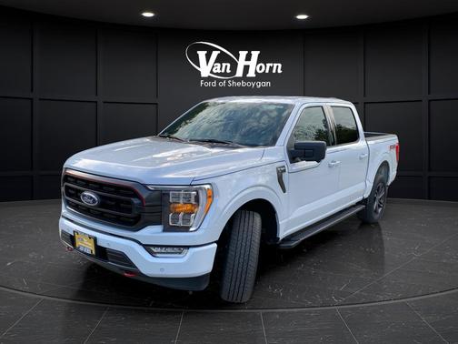 SPACE WHITE METALLIC 2022 Ford F-150 XLT