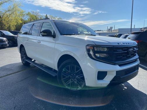 STAR WHITE MET TRI-COAT 2025 Ford Expedition Max Platinum