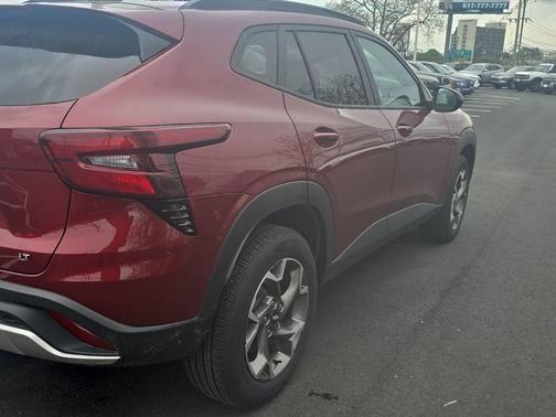 Crimson Metallic 2025 Chevrolet Trax LT