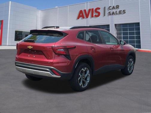 Crimson Metallic 2025 Chevrolet Trax LT