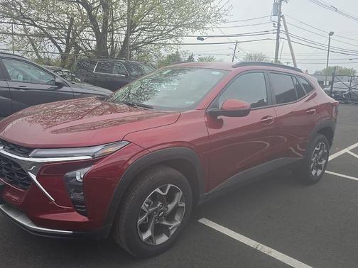 Crimson Metallic 2025 Chevrolet Trax LT