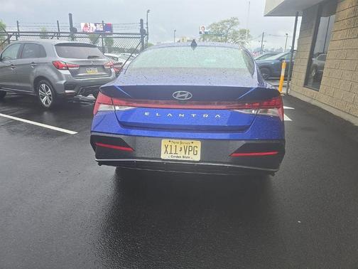 Blue Metallic 2025 Hyundai ELANTRA SEL