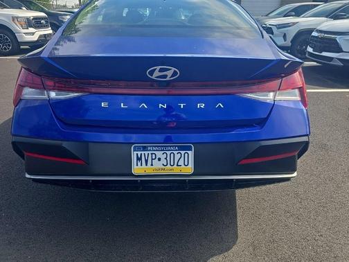Intense Blue 2025 Hyundai ELANTRA SEL