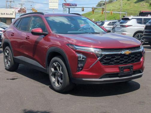 Crimson Metallic 2025 Chevrolet Trax LT