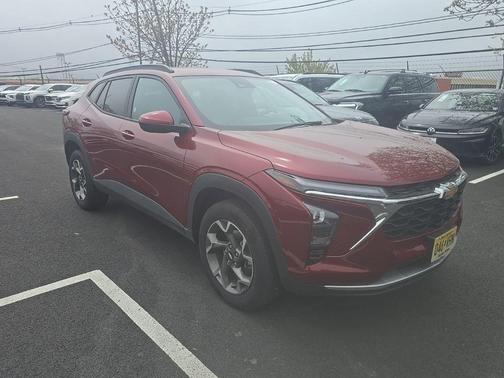 Crimson Metallic 2025 Chevrolet Trax LT