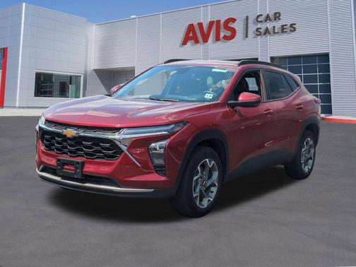 Crimson Metallic 2025 Chevrolet Trax LT