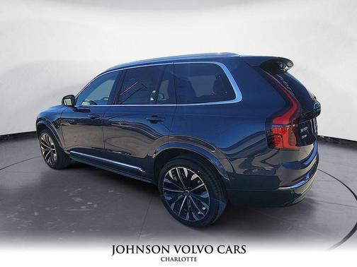 Denim Blue Metallic 2026 Volvo XC90 Plus, B6 AWD Gas (mild hybrid), Gasoline, Bright, 7 Seats