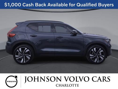 Denim Blue 2026 Volvo XC40 Ultra, B5 AWD Gas (mild hybrid), Dark