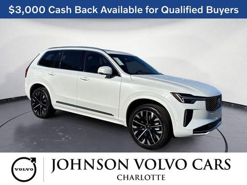 2026 Volvo XC90 Plus, B6 AWD Gas (mild hybrid), Gasoline, Bright, 7 Seats