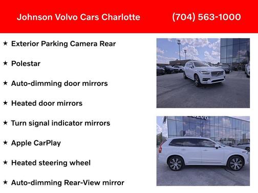 Crystal White Metallic 2023 Volvo XC90 B6 Ultimate 7-Seater