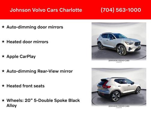 2025 Volvo XC40 B5 Plus Dark Theme