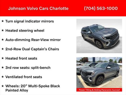 2024 Volkswagen Atlas 2.0T SE w/Technology