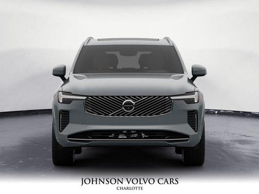 Vapour Grey Metallic 2026 Volvo XC90 Plus, B6 AWD Gas (mild hybrid), Gasoline, Bright, 7 Seats