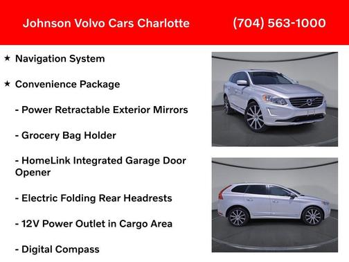 Bright Silver Metallic 2015 Volvo XC60 T5 Premier