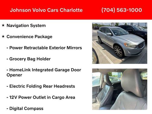 Bright Silver Metallic 2015 Volvo XC60 T5 Premier