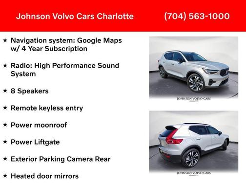 2025 Volvo XC40 B5 Plus Dark Theme