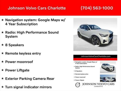 2025 Volvo XC40 B5 Plus Dark Theme