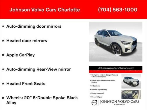 2025 Volvo XC40 B5 Plus Dark Theme