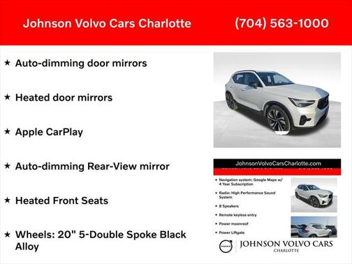2025 Volvo XC40 B5 Plus Dark Theme