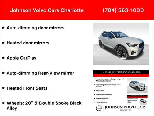 2025 Volvo XC40 B5 Plus Dark Theme