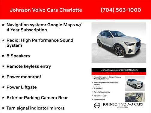 2025 Volvo XC40 B5 Plus Dark Theme