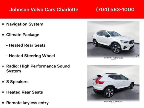 2025 Volvo XC40 B5 Plus Dark Theme