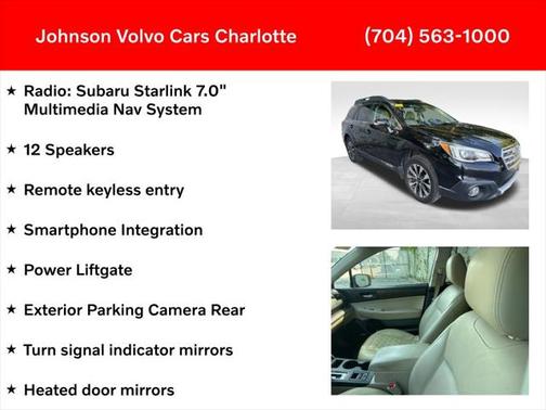 2016 Subaru Outback 2.5i Limited