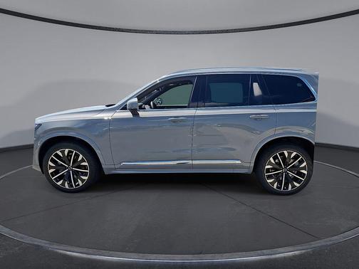 Vapour Grey Metallic 2026 Volvo XC90 Plus, B5 AWD Gas (mild hybrid), Gasoline, Bright, 6 Seats