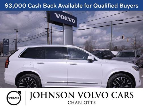 2026 Volvo XC90 Plug-In Hybrid Plus, T8 AWD, Electric/Gasoline, Bright, 7 Seats
