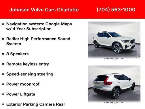 2025 Volvo XC40 B5 Plus Dark Theme