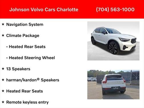 2024 Volvo XC40 B5 Ultimate Dark Theme