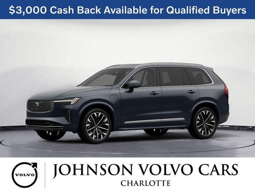 2026 Volvo XC90 Plug-In Hybrid Plus, T8 AWD, Electric/Gasoline, Bright, 7 Seats