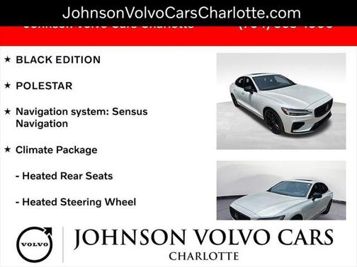 2023 Volvo S60 Recharge Plug-In Hybrid T8 Ultimate Black Edition